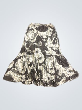 Ecoline Paris London Milano Midirock mit Blumenmuster