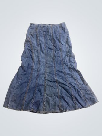 Harmony Denim Maxi Rock Größe 38