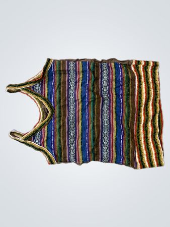 Tanktop mit gestreiftem Muster