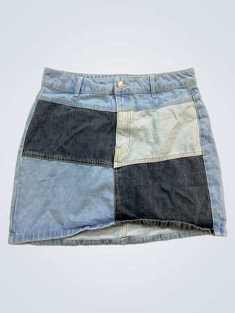 Wild Fable Patchwork Denim Minirock