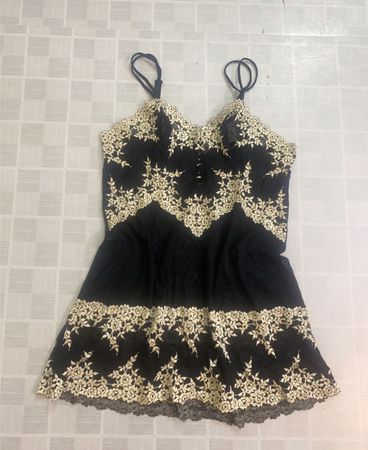 Wacoal Black Spitzenbesatz Slip