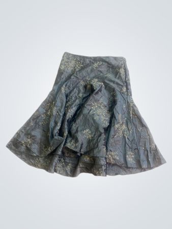 Blau gemustertes Kleidungsstück