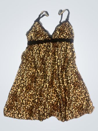 La Senza Nachthemd mit Leopardenmuster