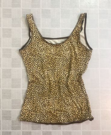 Leoprint-Trägershirt