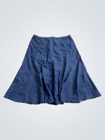 Denim Maxi Skirt