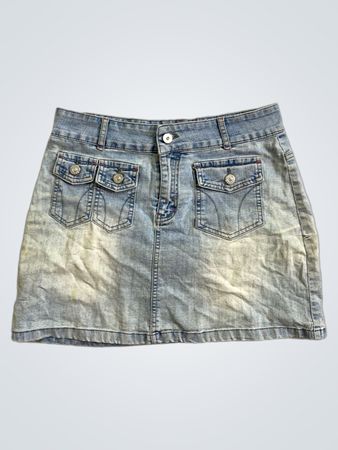 Denim Mini Skirt