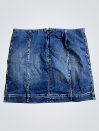 RE WASH American Original Denim Skirt