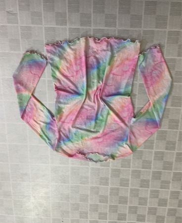 Top de Manga Longa Tie Dye