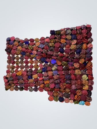 Patchwork wall hanging