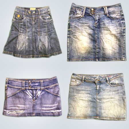 Denim Mini Skirt Unknowns