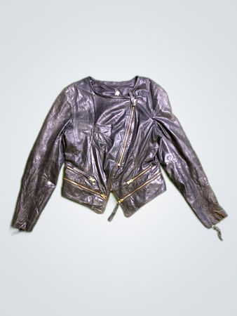 Vetements Black Leather Jacket