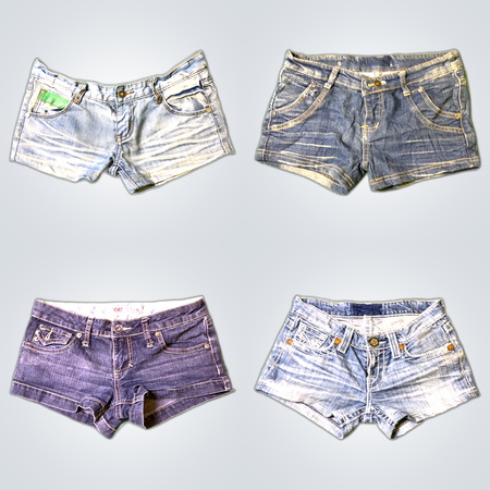Y2K Denim Shorts Bundle