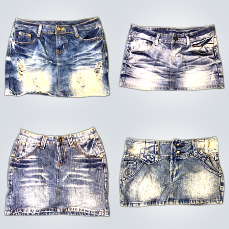 Y2K Denim Skirt Bundle