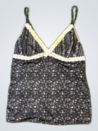 Black Floral Cami