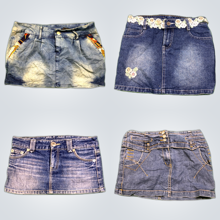 Y2K Denim Skirts Bundle