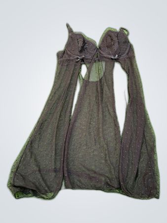 Black Lace Slip Dress