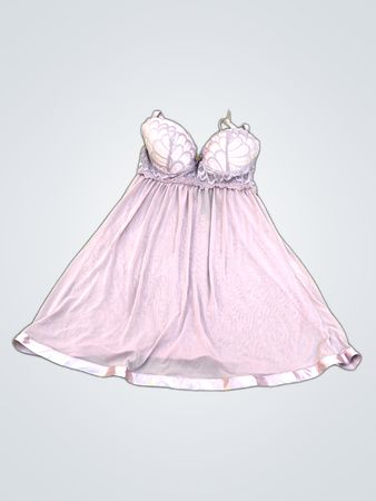 Daisy Fuentes Lace Slip Babydoll