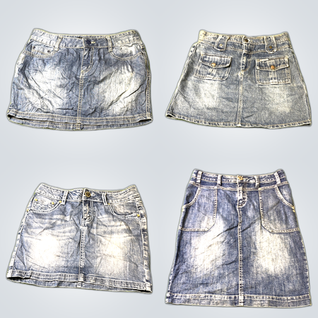Denim Mini Skirts Bundle