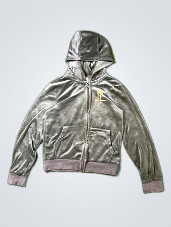 Juicy Couture Velour Zip-Up Hoodie