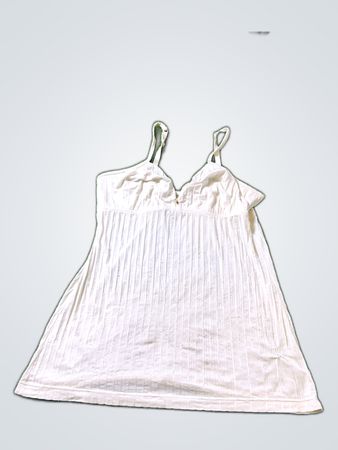 White Sleeveless Top
