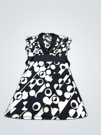 Tally Weijl Black and White Polka Dot Mini Dress