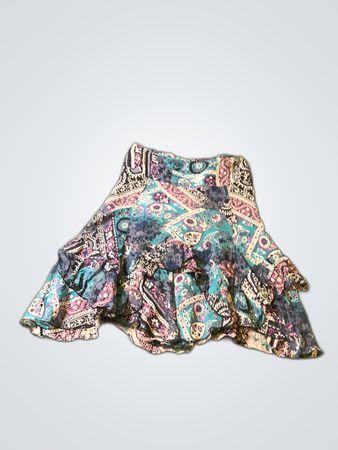 Blouse with Paisley Pattern