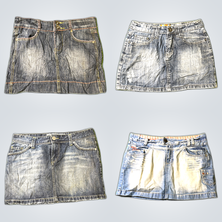 Denim Mini Skirts Bundle