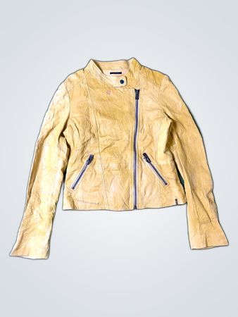 IKKS Leather Jacket
