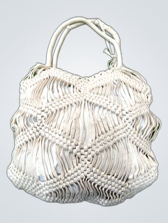 London Kaye Woven Tote Bag