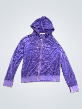 Juicy Couture Purple Velour Hoodie