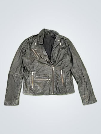 Topshop Leather Biker Jacket