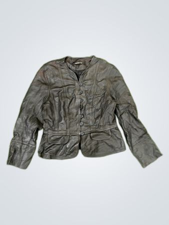 Marks & Spencer Autograph Black Leather Jacket