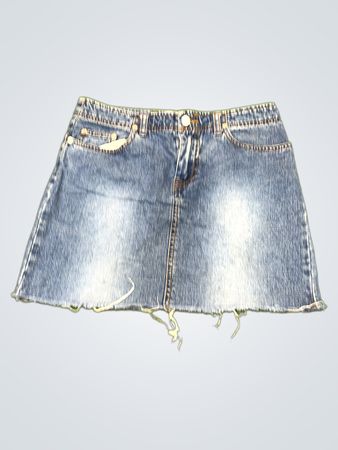 Denim Mini Skirt