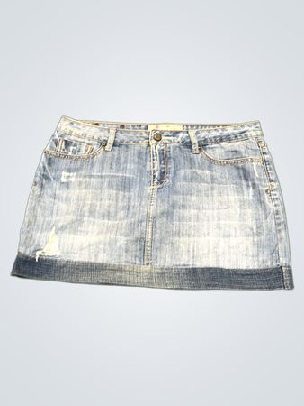 AGGRESSIVE Denim Skirt