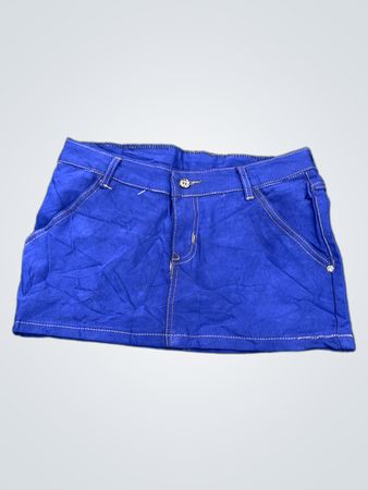 Blue Denim Skirt
