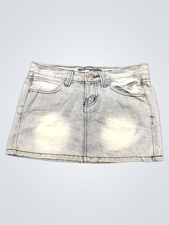 QIMAGO Denim Skirt