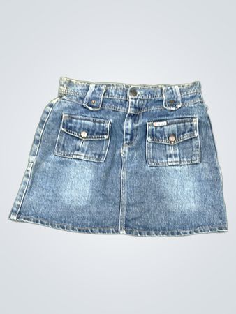Blue Denim Skirt