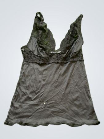 Black Lace Trim Camisole