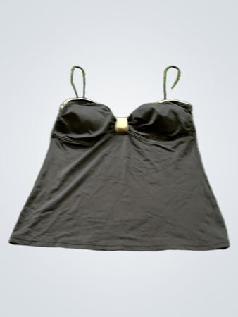 Black Bandeau Top