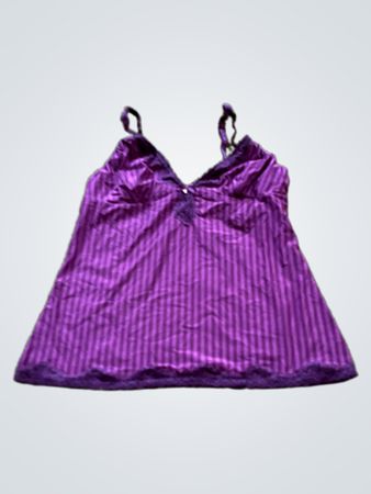 Missimo Purple Striped Camisole