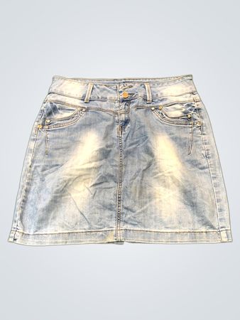 Light Blue Denim Skirt