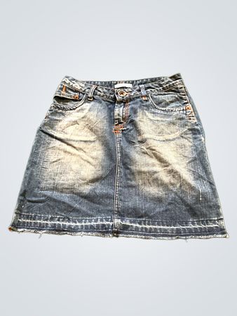 Oro Mood Denim Skirt