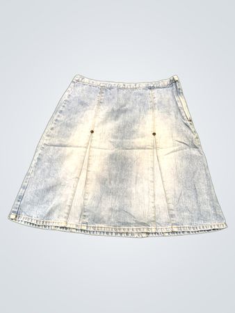 Light Blue Denim Skirt