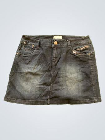 Promod Denim Mini Skirt