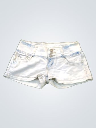 Miss Me White Denim Shorts