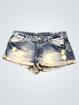 H&M Distressed Denim Shorts