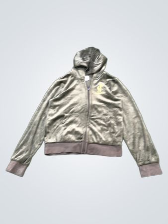 Juicy Couture Green Velvet Hoodie