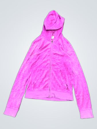 Juicy Couture Pink Velour Hoodie