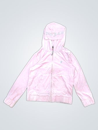 Juicy Couture Pink Velour Hoodie