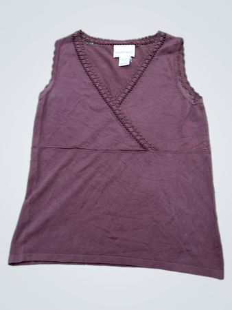 Fashion Bug Brown Sleeveless Top